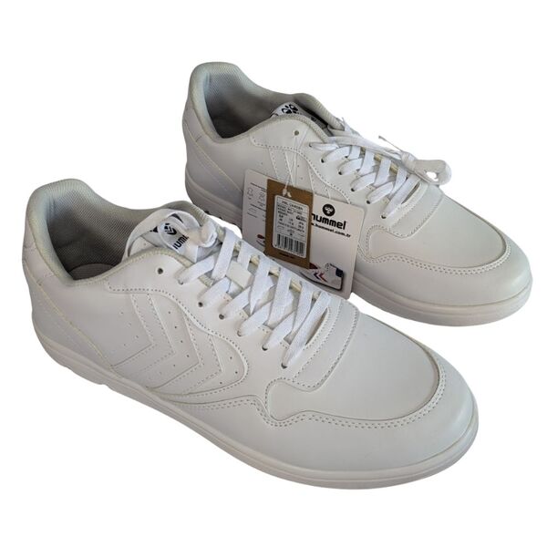 Białe Sneakersy Skórzane HUMMEL Hml Camden 46