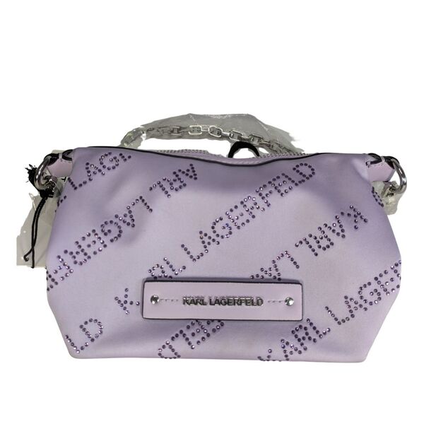 Torebka Karl Lagerfeld K/Essential Crystal Mini Hobo Iris Purple